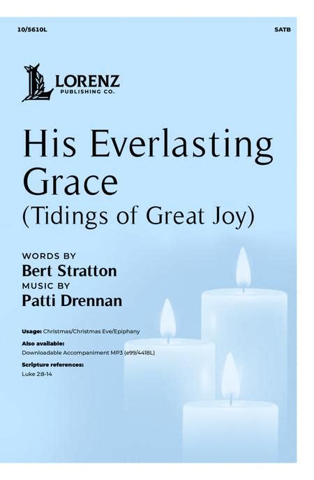 His Everlasting Grace (Tidings Of Great Joy)